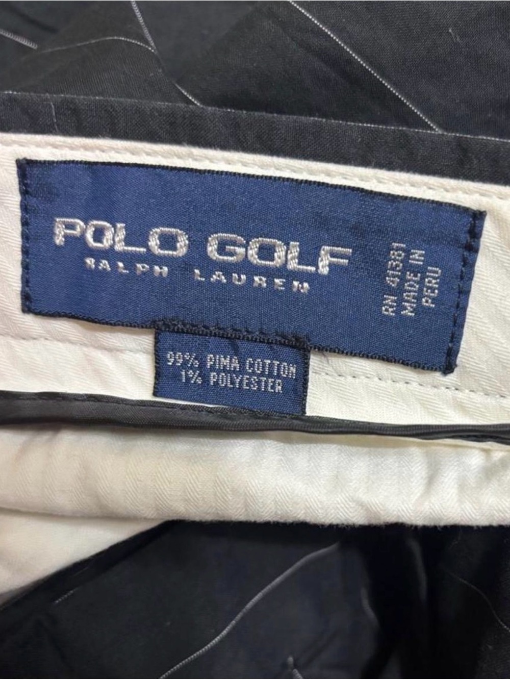 Vintage men’s POLO GOLF Ralph Lauren pinstripe pants